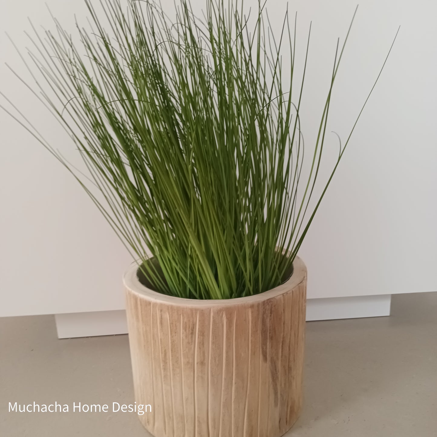 Plantenbak hout rond- 30x30x24h