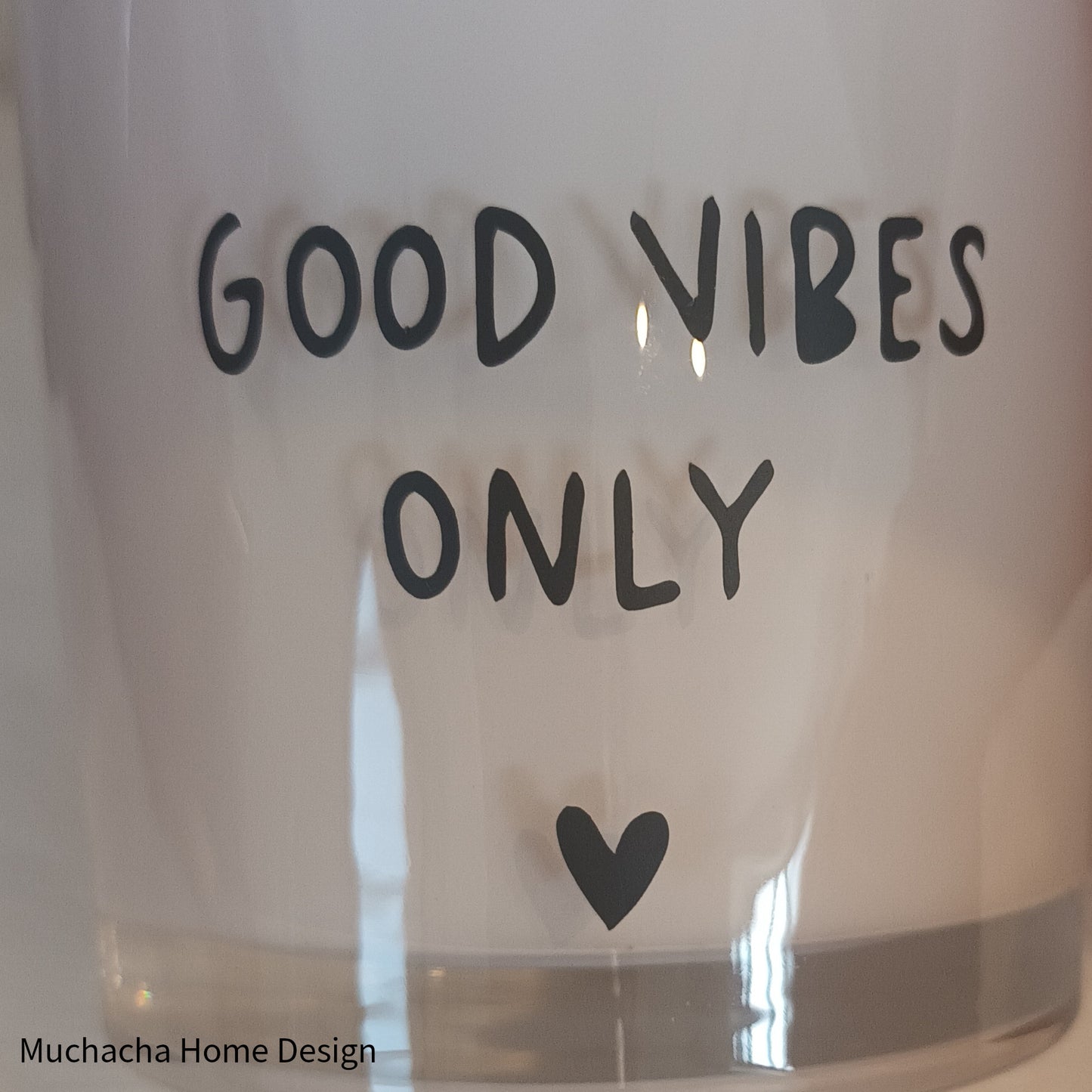 Geurkaars - Good Vibes Only - C note - 120 branduren