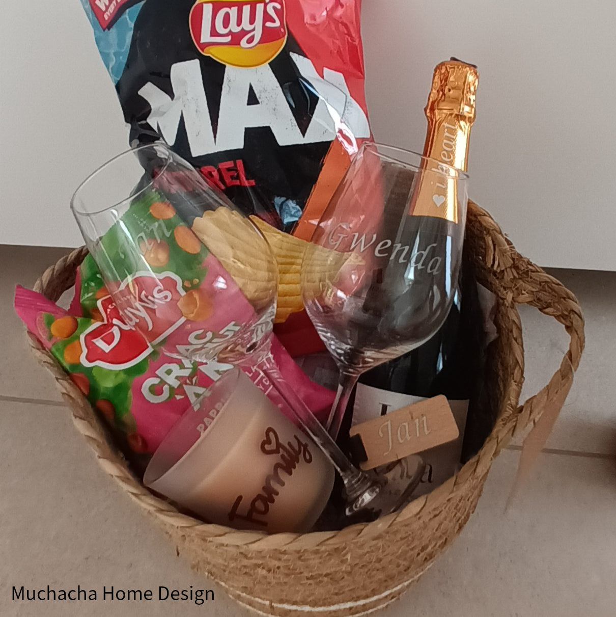 Gepersonaliseerd wijnglas - Gepersonaliseerde drinkbeker - Bedrukking - Giftshop - Cadeaus - Muchacha Home Design - Dendermonde