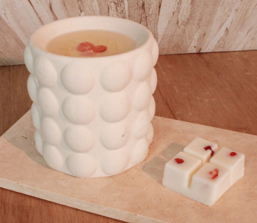 Waxmelt - Powerful - Energie & Passie - Geurblokjes - Huisparfum - Edelstenen - Woonaccessoires - Cadeautip - Muchacha Home Design - Dendermonde