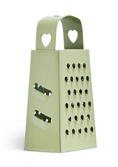 Mini rasp voor geurblokjes - Zwart