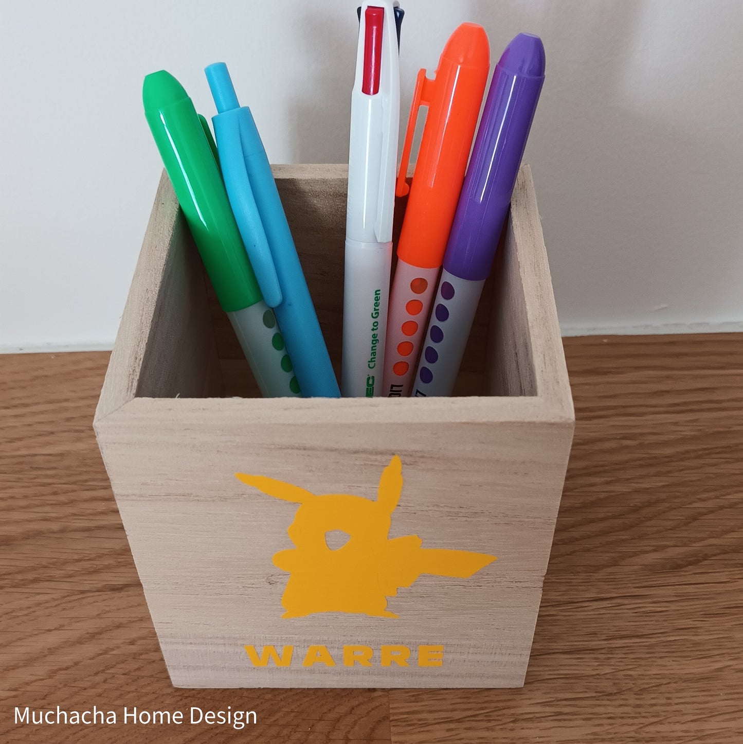 Pennenhouder - Met naam gepersonaliseerd - Hout