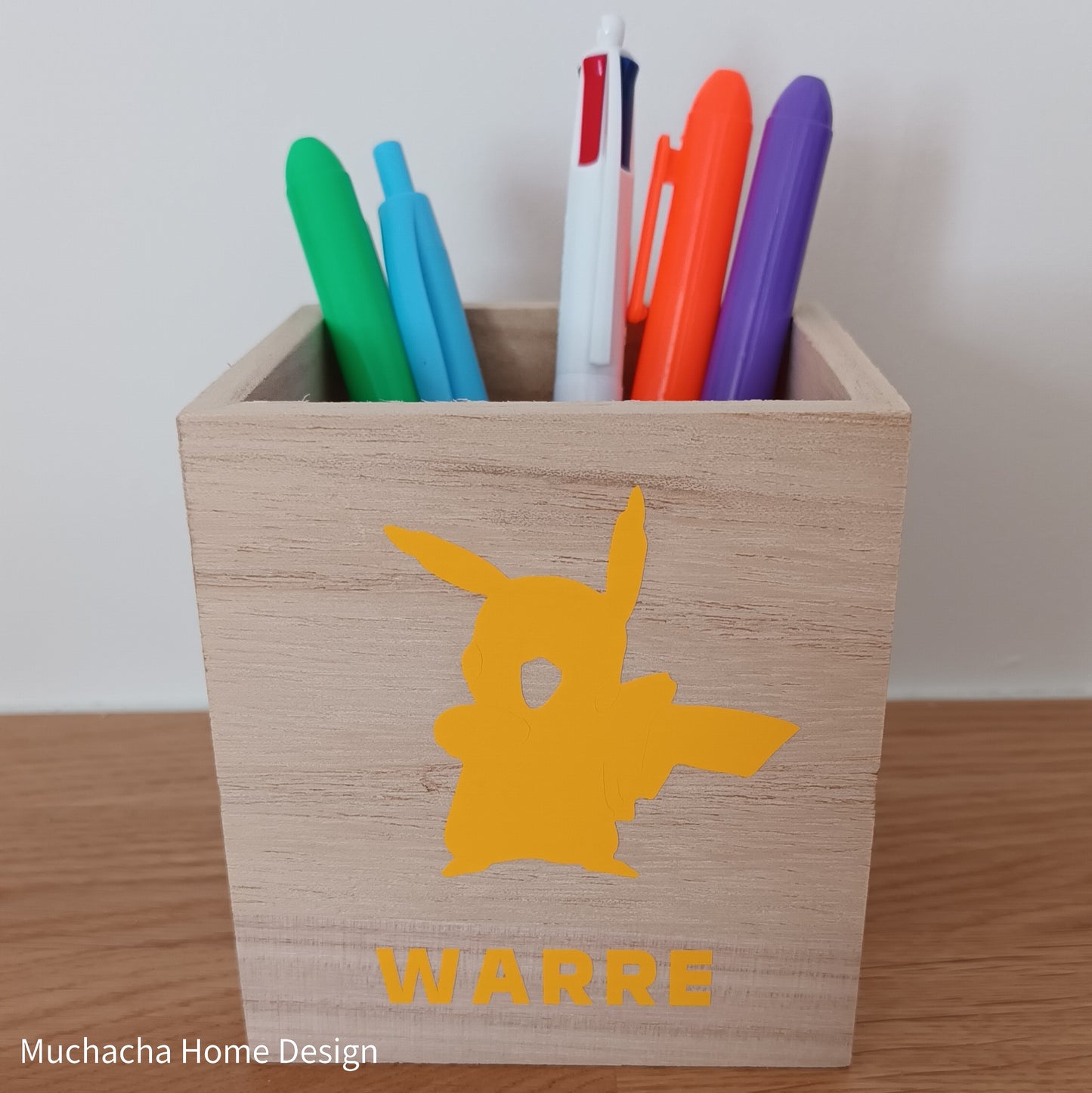 Pennenhouder - Met naam gepersonaliseerd - Hout