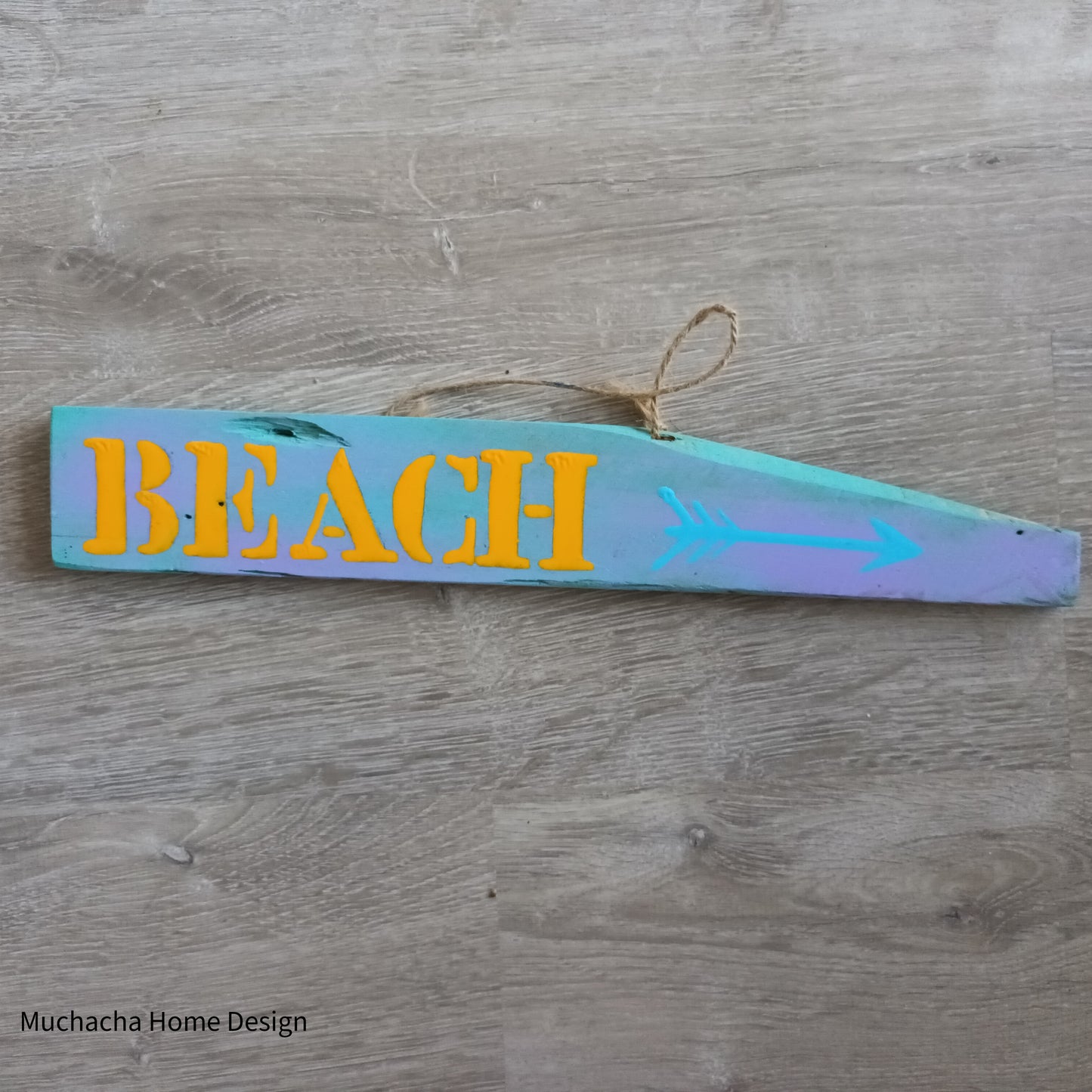 Decoratieve hanger - Hout - Beach