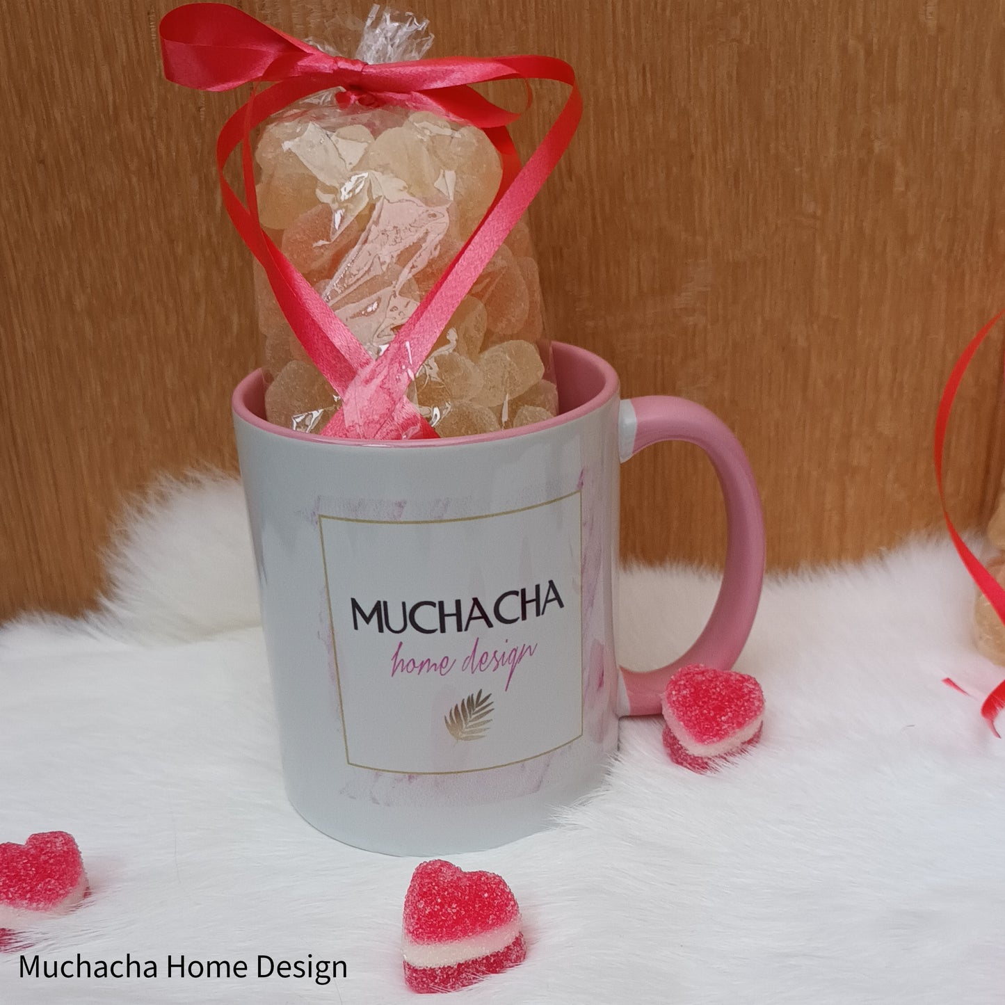 Tas - Valentijn - Roos - Muchacha Home Design - Hartensnoepjes