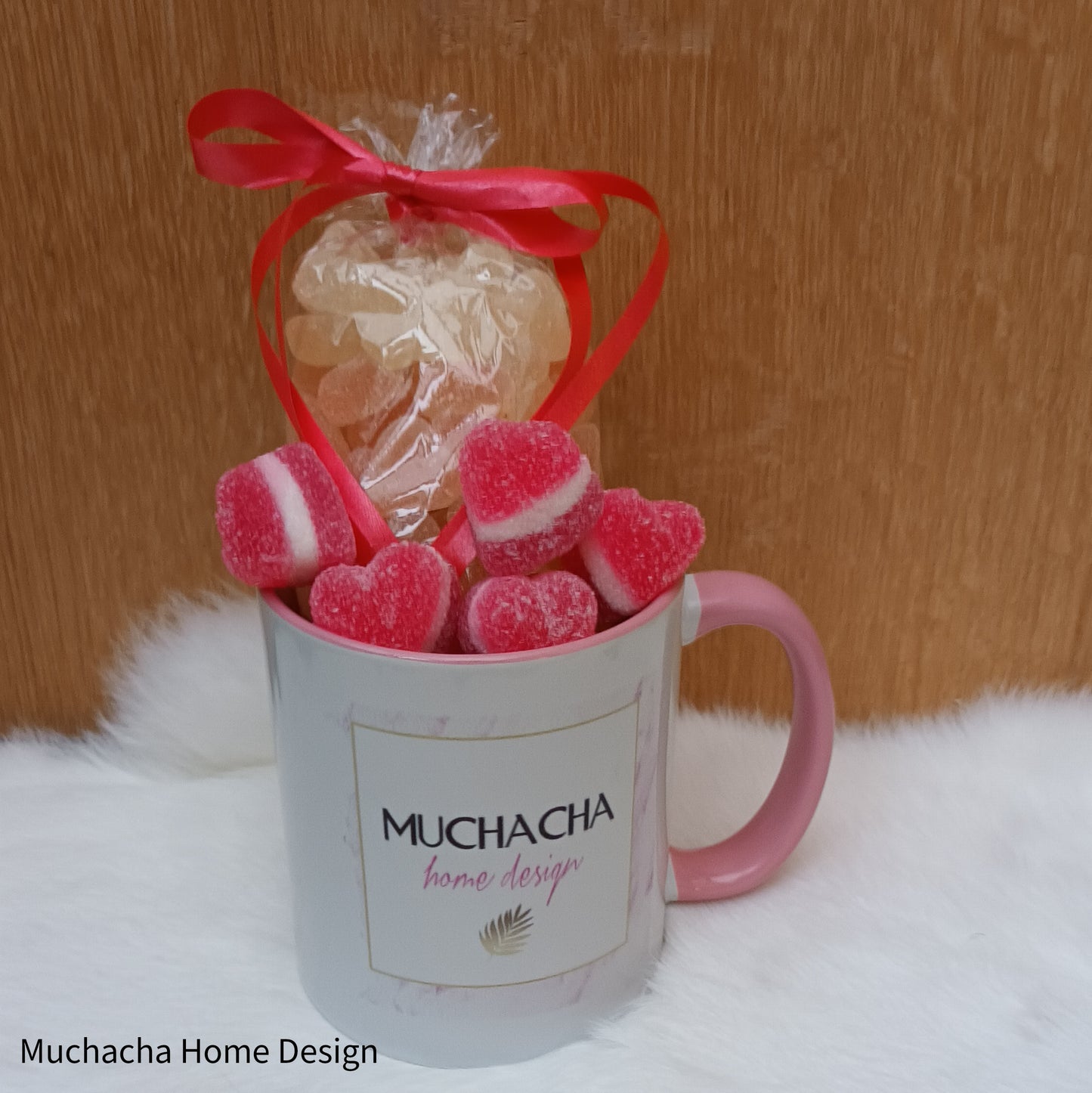Tas - Valentijn - Roos - Muchacha Home Design - Hartensnoepjes