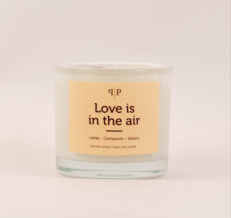 Geurkaars - Edelstenen -Love is in the air - Huisparfum - Woonaccessoires - Cadeautip - Muchacha Home Design - Dendermonde