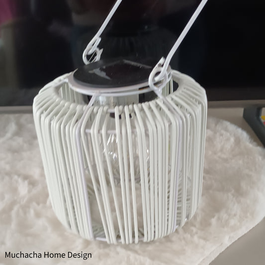 Lantaarn - Op zonne-energie - Ledlamp- Wit