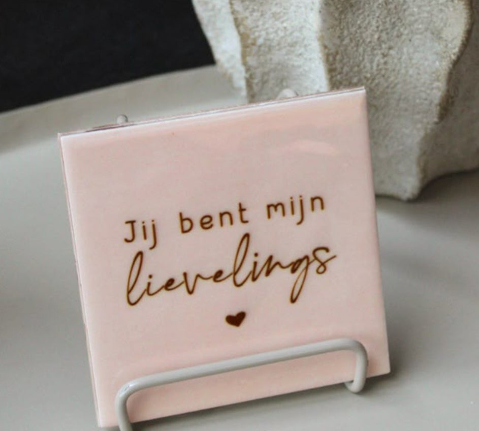 Tegel - Liefste mama - Gepersonaliseerd