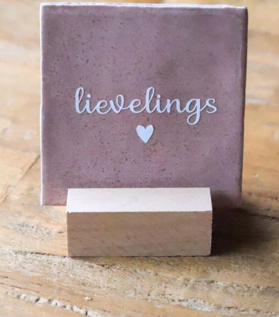 Tegel - Liefste mama - Gepersonaliseerd